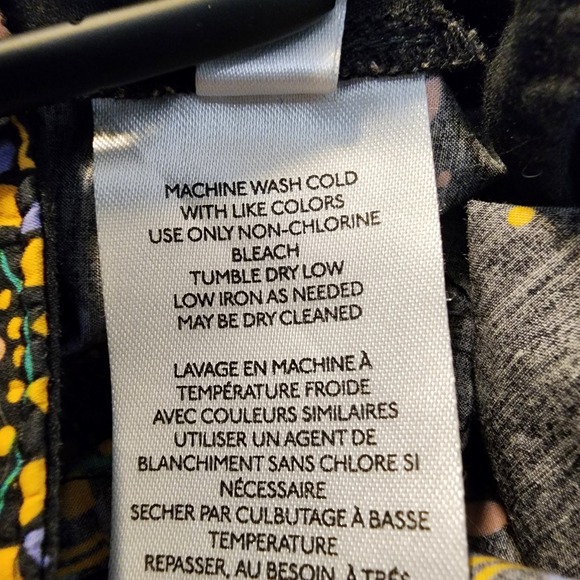 MAEVE Size 6 Abstract City Black Motif Anthropologie Mandala High Waist Shorts - Picture 9 of 10